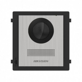 Post videointerfon de exterior pentru blocuri Hikvision DS-KD8003-IME1 (B)NS  2MP HD Camera, Fish eye, IR Supplement, RAM 256 MB