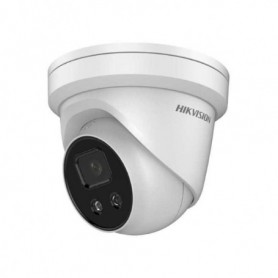 Camera supraveghere Hikvision IP turret DS-2CD2386G2-ISU/SL(2.8mm)C, 8MP,  Acusens - filtrarea alarmelor false dupa corpul uman 