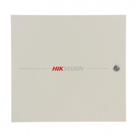 Centrala control access Hikvision DS-K2601T, pentru 1 usa bidirectionala (2 x cititoare Wiegand sau 2 x cititoare RS-485), capac