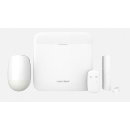 Kit de alarma wireless AX PRO Light Level Hikvision DS-PWA64-Kit-WE, Wireless Control Panel Kit, 868MHz two-way wireless, Dual W