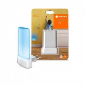 Lampa de veghe Ledvance LUNETTA Shine RGB cu senzor de lumina, 0.3W, lumina alba (2700-6000K) si color ROSU/VERDE/ALBASTRU,60x90