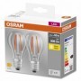 2 Becuri LED Osram Base Classic A, E27, 6.5W (60W), 806 lm, lumina calda(2700K), cu filament
