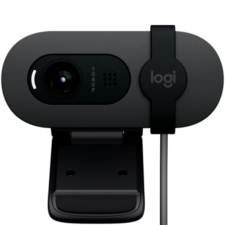LOGITECH Brio 100 Full HD Webcam - GRAPHITE - USB