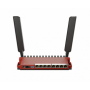 Mikrotik router wireless L009UiGS-2HaxD-IN, Procesor: 800Mhz, Memorie: 512mb RAM, 128Mb NAND, Interfata: 8 x 10/100/1000Mbps, 1 
