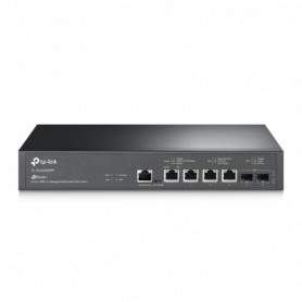 TP-Link JetStream 6-Port 10GE L2+ Managed Switch with 4-Port PoE++ TL- SX3206HPP, Interfata: 4× 100/1000/2500/5000/10000 Mbps, 2