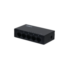 Switch Dahua 5 Porturi Unmanaged, Gigabit, PFS3005-5GT-L, Interfata: 5 x 10/100/1000 Mbps, Capacitate: 10 Gbit, Packet Forwardin