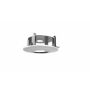 Suport Hikvision montaj tavan DS-1227ZJ-DM37, metal si plastic, alb, dimensiuni: Ø 225 mm × 98.2 mm, greutate: 700g.