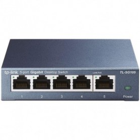 Switch TP-Link TL-SG105s, 5 port, 10/100/1000 Mbps