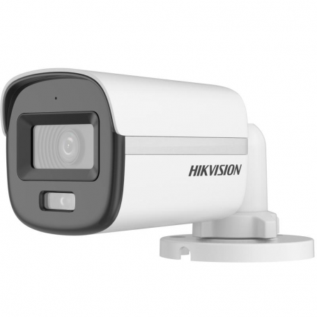 Camera de supraveghere Bullet 2MP Hikvision DS-2CE10DF0T-LFS(2.8MM), lentila fixa 2.8mm, iluminare: 0.001 Lux @ (F1.0, AGC ON), 