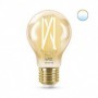 Bec LED inteligent vintage (decorativ) WiZ Connected Filament Gold A60 ,Wi-Fi, E27, 6.7W (50W), 640 lm, lumina alba (2000-5000K)