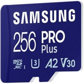 MicroSDHC PRO PLUS 256GB, Class10/Grade 3 cu cititor de carduri