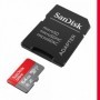 Micro Secure Digital Card SanDisk Extreme, 64GB, Clasa 10, R/W speed: up to 100MB/s/, 90MB/s, include adaptor SD (pentru telefon