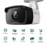 Camera IP Bullet TP-Link VIGI C330I(2.8mm), 3MP, Lentila 2.8mm, IR 30ml, rezolutie video 2304 × 1296, +/H.265/H.264+/H.264,