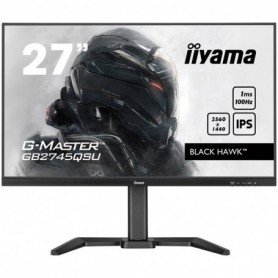 IIYAMA Monitor LED GB2745QSU-B1 Gaming 27" IPS 2560 x 1440 @100Hz 250 cd/m² 1300:1 1ms HDMI DP USB Hub Tilt