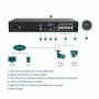 TP-Link POE+ recorder video de retea pe 8 canale VIGI NVR1008H8P, Decodare: H.265+/H.265/ H.264+/H.264, Rezolutie playback: 8MP/