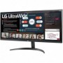 Monitor LED LG 34WP500-B, 34inch, UWFHD IPS, 5ms, 75Hz, negru