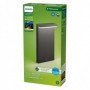 Stalp LED pentru exterior Philips BUSTAN, 3.8W, 800 lm, lumina calda(2700K), IP44, 400x220x90mm, Antracit