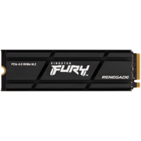 KINGSTON FURY Renegade 2TB SSD with Heatsink, M.2 2280, PCIe 4.0 NVMe, Read/Write 7300/7000MB/s, Random Read/Write: 1000K/1000K 