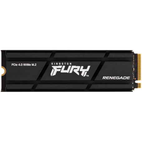 KINGSTON FURY Renegade 2TB SSD with Heatsink, M.2 2280, PCIe 4.0 NVMe, Read/Write 7300/7000MB/s, Random Read/Write: 1000K/1000K 