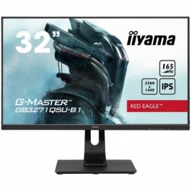 iiyama G-Master GB3271QSU-B1, 32" IPS display - WQHD resolution (2560 x 1440), Free Sync technology - Black Tuner, Blue Light - 