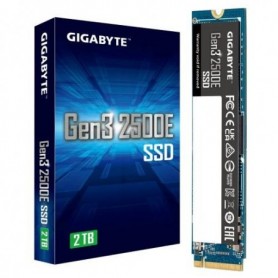 Gigabyte SSD 2500E Gen3 2TB, M.2, Viteza citire: 2400 MB/s, Scriere: 2000Mb/s, Dimensiuni: 22 x 2.3 x 80 mm