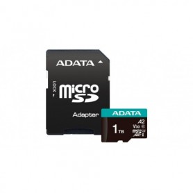 Memory Card MICROSDXC ADATA AUSDX1TUI3V30SA2-RA1, 1TB, Class 10, U3, V30, A2 + Adaptor SD