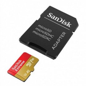 Card de memorie SanDisk, 256GB, UHS-I, Class 10, 80MB/s + Adaptor