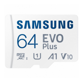 Card memorie Samsung Micro SDXC PRO Endurance (2022) UHS-1 Clasa 10 64GB + Adaptor SD