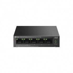 "5-Port 10/100 Mbps Desktop Switch with 4-Port PoE PORT: 4× 10/100 Mbps PoE Ports, 1× 10/100 Mbps Non-PoE Port SPEC: 802.3af, 41