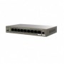Tenda switch TEG1110PF-8-102W, 9GE+1SFP Ethernet Switch, 8-Port PoE, interfata: 8 * 10/100/1000 Mbps Base-T Ethernet ports (Data