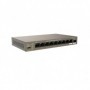 Tenda switch TEG1110PF-8-102W, 9GE+1SFP Ethernet Switch, 8-Port PoE, interfata: 8 * 10/100/1000 Mbps Base-T Ethernet ports (Data