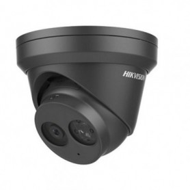 Camera supraveghere Hikvision IP turret DS-2CD2343G2-IU(2.8mm)(BLACK), 4MP, culoare neagra, Acusens - filtrarea alarmelor false 