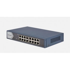 Switch Hikvision DS-3E0516-E(B), 16-port, fara management