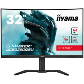 IIYAMA 32" ETE VA-panel Curved Gaming 1500R, G-Master Red Eagle, FreeSync, 2560x1440@144Hz, 350cd/m², 1x DisplayPort, 2xHDMI, 0,