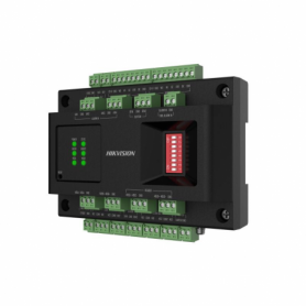 Door control modul Hikvision DS-K2M002X:  -Supports 2 door control. It can connect with access controller via RS-485 -Connects w
