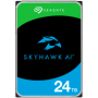 HDD Video Surveillance SEAGATE SkyHawk AI 24TB CMR, 3.5", 512MB, SATA, Rescue Services 3 ani, TBW: 550