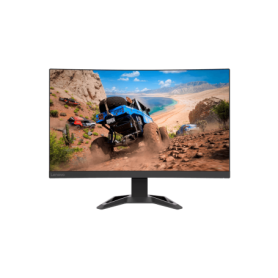 Monitor Gaming curbat LED VA Lenovo 27", WQHD, Display Port, 165Hz, FreeSync Premium, Negru, G27qc-30