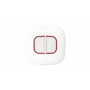 Buton de panica wireless Hikvision DS-PDEB2-EG2-WE(B), 2 butoane, ,frecventa de operare: 868MHz, criptare: AES-128, distanta de 