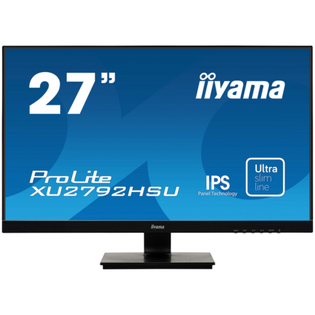 IIYAMA Monitor LED XU2792HSU-B6 27" IPS 1920 x 1080 @100Hz 16:9 250 cd/m² 1300:1 0.4ms HDMI DP USB x 4 3.2v Tilt