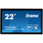 21,5" PCAP Anti-Glare Bezel Free 10P Touch, 1920x1080, IPS panel, VGA, DisplayPort, HDMI, 300cd/m² (with touch), USB Touch Inter