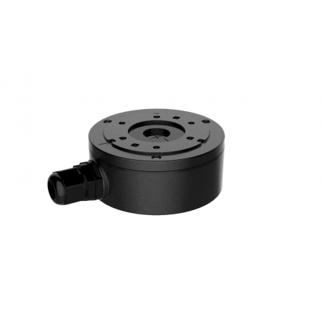 Doza conexiune camere Hikvision DS-1280ZJ-XS(Black) aluminiu, dimensiuni: Φ100 x 43.2 x 129mm, greutate: 320g, compatibil cu: ca