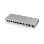 XGS1210-12, 12-Port Gigabit webmanaged Switch with 8 port 1G + 3-Port MultiGig 1/2.5/5/10G + 1-Port SFP+