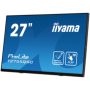 IIYAMA Monitor LED T2755QSC-B1  27” Optical Bonded PCAP 10pt IPS Edge to edge glass 2560 x 1440 @75Hz 400 cd/m² HDMI DP USB Hub 