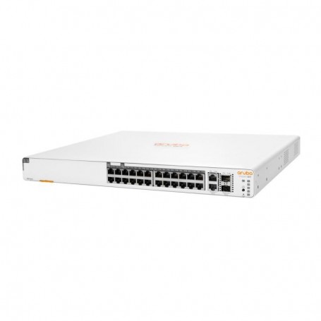 HPE Networking Instant On Switch 20p Gigabit CL4 4p Gigabit CL6 PoE 2p 10GBT 2p SFP+ 370W 1960