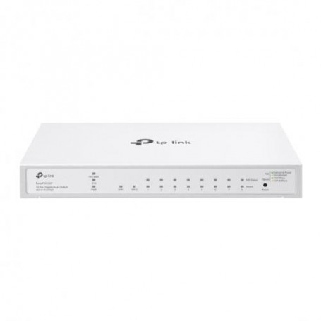 TP-LINK 10-Port Gigabit Smart Switch with 8-Port PoE+ FESTA FS310GP, iNTERFATA: 8× 10/100/1000Mbps PoE+ RJ45 Ports (Auto-Negotia