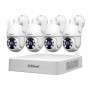 Sistem de supraveghere video 4 camere wireless 2MP 1080P SriHome NVS011-IPC059