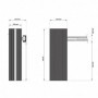 Kit bariera de acces auto extensibila Motorline ZUMA 6, 3.5 - 6 m, utilizare intensiva, 24V