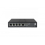 LevelOne GES-2105P Hilbert 5-Port Gigabit PoE Smart Lite Switch, 802.3at/af PoE,  4 PoE Outputs, 60W PoE Power Budget , 160 x 95