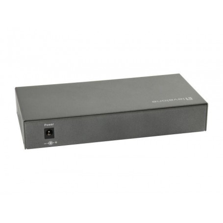 LevelOne GEP-0823, 8-Port Gigabit PoE Switch, 802.3at/af PoE, 120W, 86 x 30 x 176 mm