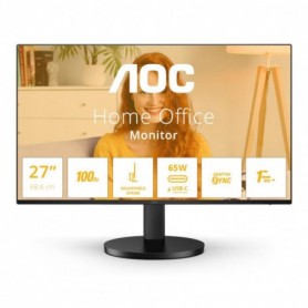 Monitor AOC 27" Q27B3CF2, Diagonal (inch): 27, Diagonal (cm): 69, Aspect ratio: 16:9, Panel: IPS, Resolution: 2560x1440, Refresh